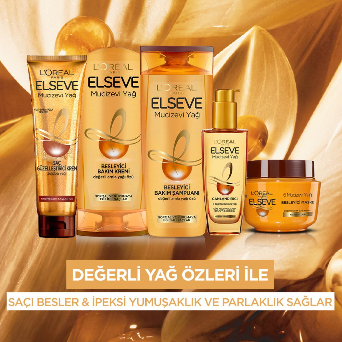 Loreal Paris Elseve Extraordinary Oil Nourishing Hair Cream - Nourishing Hair Cream with Amla Oil for Softness & Shine