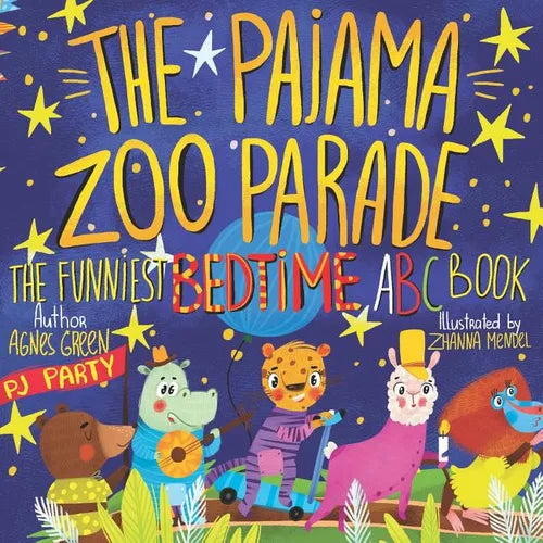 The Pajama Zoo Parade: The Funniest Bedtime ABC Book - Paperback