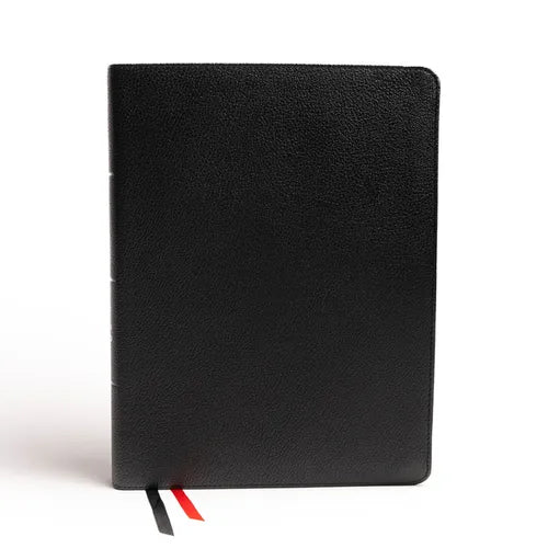 NASB Tony Evans Study Bible, Black Genuine Leather, Indexed: Advancing God's Kingdom Agenda - Leather