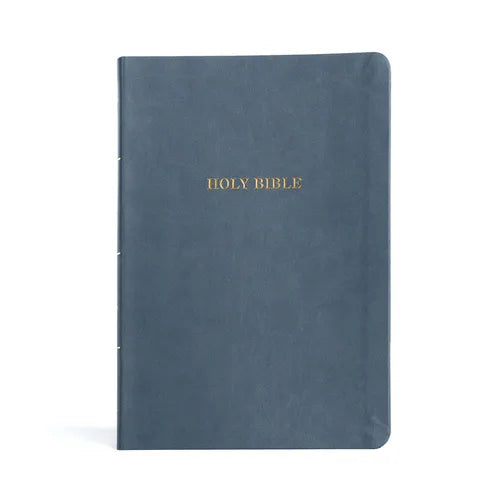KJV Large Print Thinline Bible, Value Edition, Slate Leathertouch: Holy Bible - Imitation Leather