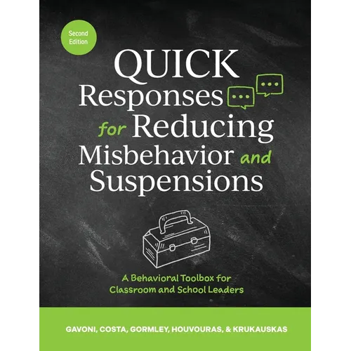 QUICK Responses for Reducing Misbehavior and Suspensions - Paperback