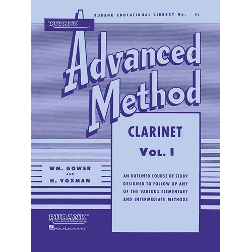 Rubank Advanced Method - Clarinet Vol. 1 - Paperback