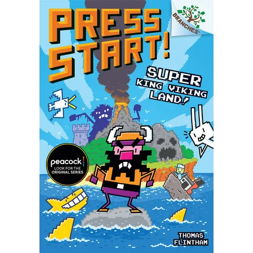 Super King Viking Land!: A Branches Book (Press Start! #13) - Hardcover