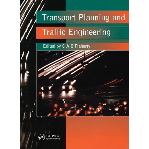 Transport Planning and Traffic Engineering - Paperback