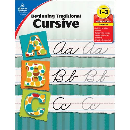 Beginning Traditional Cursive, Grades 1 - 3 - Paperback