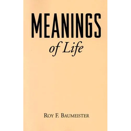 Meanings of Life - Paperback