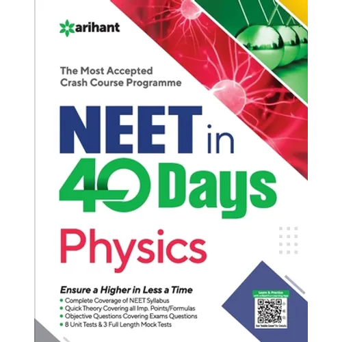 40 Days Crash Course for NEET Physics - Paperback