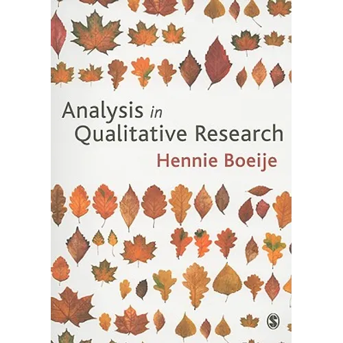 Analysis in Qualitative Research - Paperback