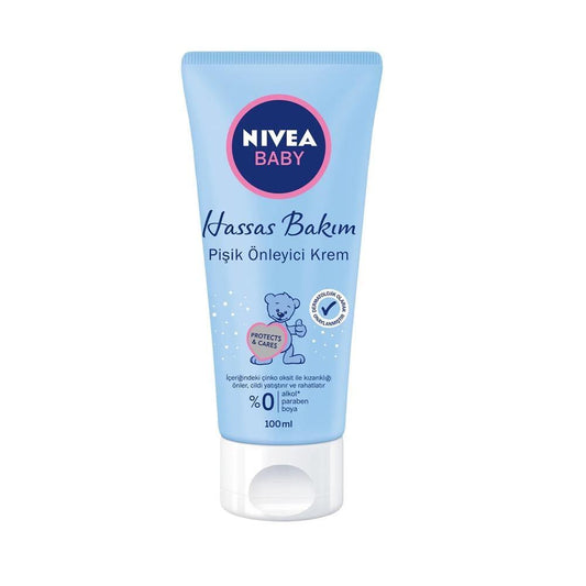 Nivea Baby Rash Cream: Soothe & Prevent Diaper Rash with Panthenol - Paraben & Alcohol-Free Protection