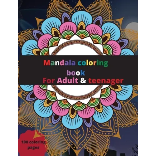 Mandala coloring book for Adult & kids: Amazing Mandala coloring book - Paperback