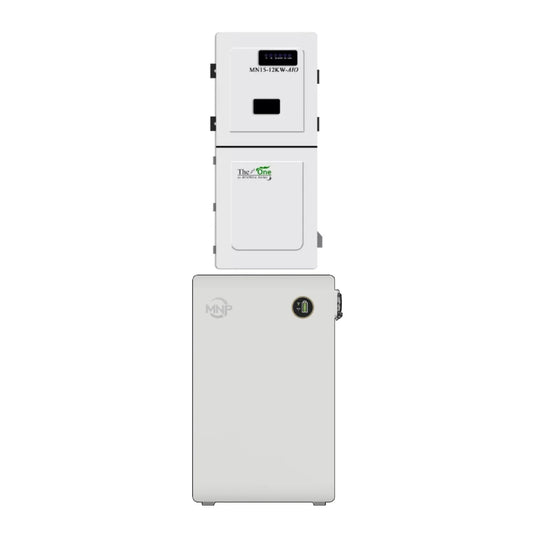 Midnite Power Outdoor Wallmount LiFePO4 Battery | 51.2v 310Ah 16.1 kWh | + Midnite Power TheOne 15kW PV Input | 11.4kW Output