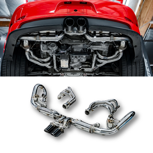 Porsche 911 991 GT3 AFD F1 Exhaust System
