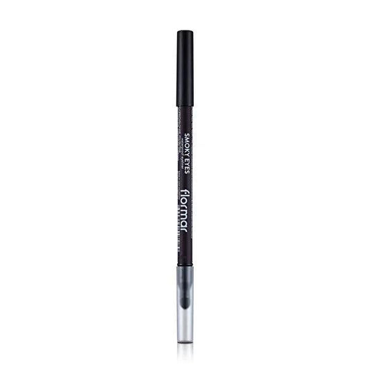 Flormar Smokey Eyes Deep Purple Waterproof Eyeliner for Intense, Long-Lasting Makeup