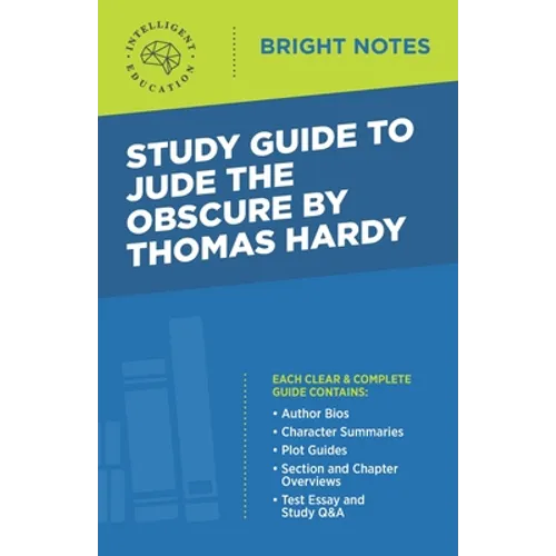 Study Guide to Jude the Obscure by Thomas Hardy - Paperback