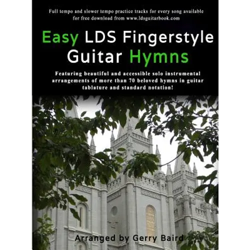 Easy LDS Fingerstyle Guitar Hymns - Paperback