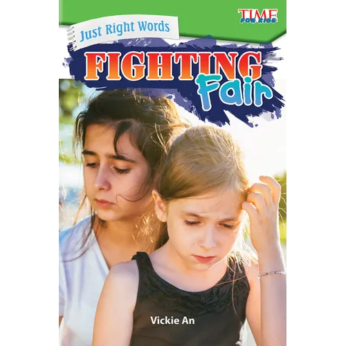 Just Right Words: Fighting Fair: Fighting Fair - Paperback