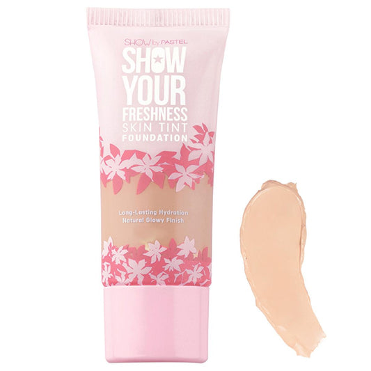 Show by Pastel Skin Tint Foundation - Natural Coverage, Cruelty-Free, Vegan - 6 Shades Available