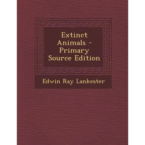 Extinct Animals - Paperback
