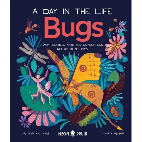 Bugs (a Day in the Life): What Do Bees, Ants, and Dragonflies Get Up to All Day? - Hardcover