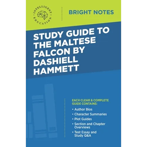 Study Guide to The Maltese Falcon by Dashiell Hammett - Paperback