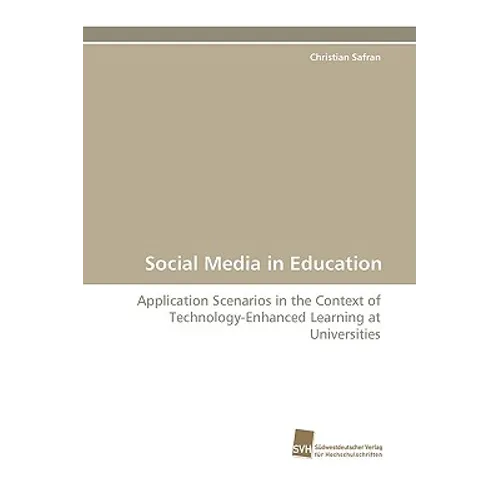 Social Media in Education - Paperback