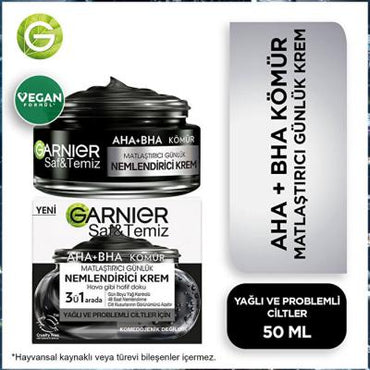 Garnier Daily Moisturizing Cream for Oily Skin - Garnier Pure Charcoal Mattifying Moisturizing Cream 50ml