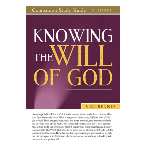 Knowing the Will of God Companion Study Guide - Paperback
