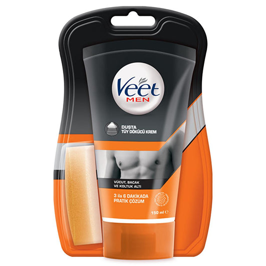 Veet Men Hair Removal Cream - Smooth Skin for Men, 5.07 fl oz