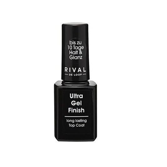 Rival de Loop Ultra Gel Nail Polish Top Coat: Long Lasting, Ultra Shiny, Quick Dry - No UV Needed.