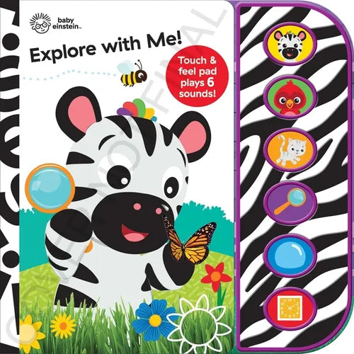 Baby Einstein: Explore with Me! Sound Book - Board Book