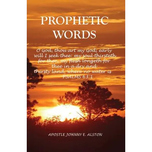 Prophetic Words - Paperback