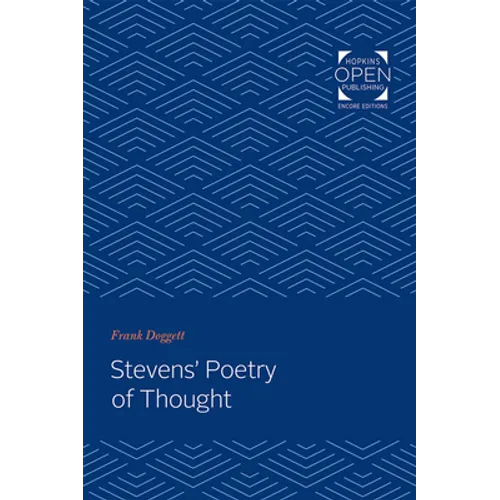 Stevens' Poetry of Thought - Paperback