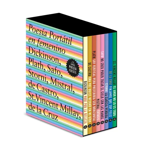 Estuche. Poesía Portátil En Femenino / Portable Poetry in Feminine (Box Set) - Paperback