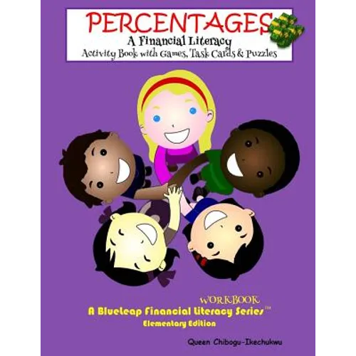 Percentages - A Financial Literacy Activity Book with Games, Task Cards & Puzzles - Paperback