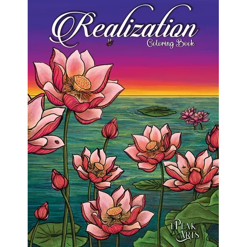 Realization: Flowers: Bilingual Adult Coloring Book - Paperback