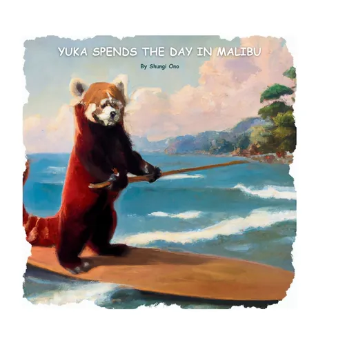 Yuka spends the day in Malibu - Hardcover