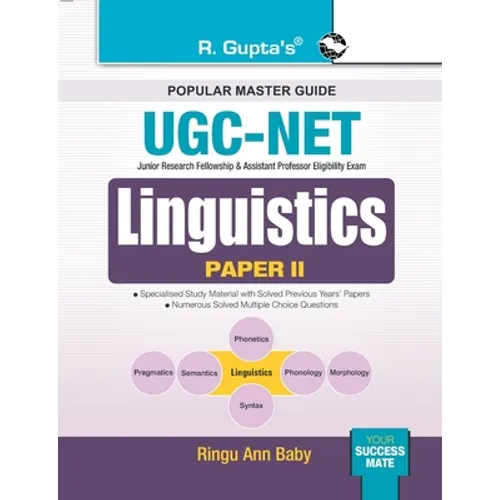 Ugcnet: Linguistics (Paper II) Exam Guide - Paperback