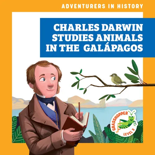 Charles Darwin Studies Animals in the Galápagos - Paperback