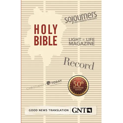 Gnt 50th Anniversary Edition Bible - Paperback