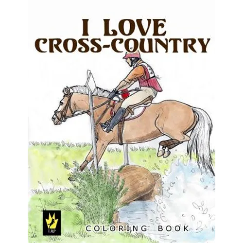 I Love Cross-Country Coloring Book - Paperback
