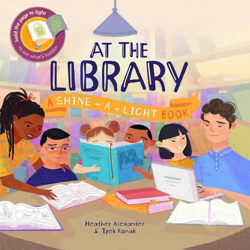 At the Library - Hardcover