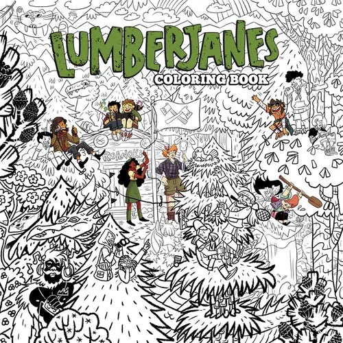 Lumberjanes Coloring Book - Paperback