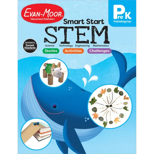 Smart Start: Stem, Prek Workbook - Paperback