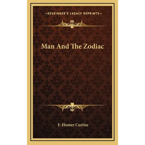 Man And The Zodiac - Hardcover