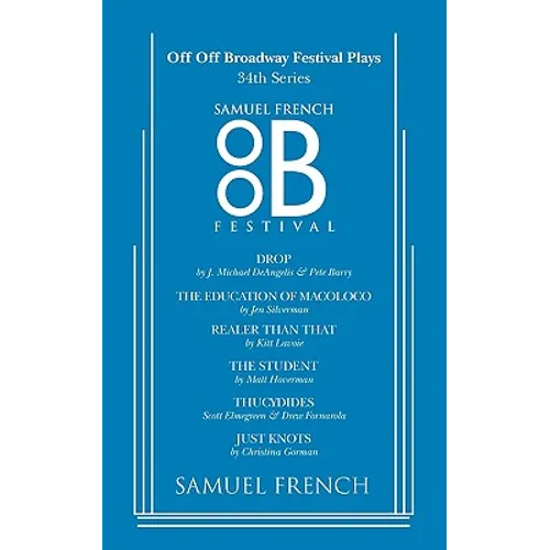 Off Off Broadway Festival Plays, 34th Series - Paperback
