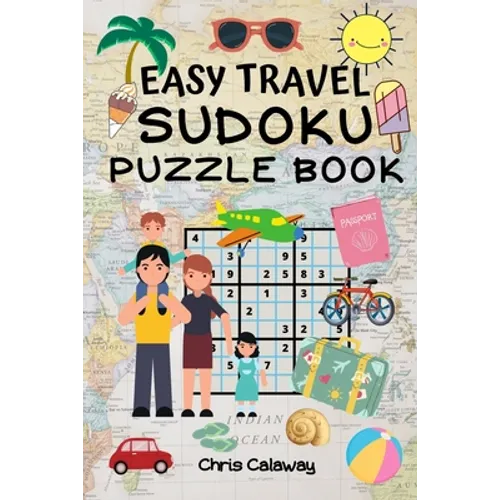 Easy Travel Sudoku Puzzle Book - Paperback