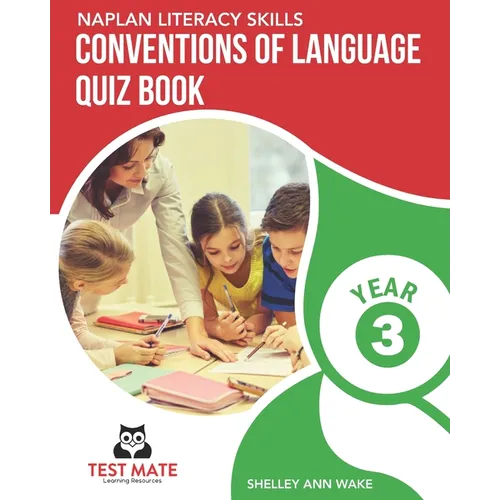NAPLAN LITERACY SKILLS Conventions of Language Quiz Book Year 3 - Paperback