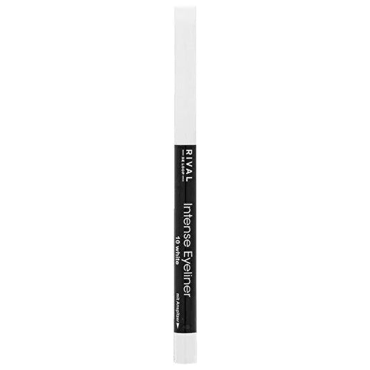Rival Eyeliner Intense No:10 White - Dermatologically Tested, Intense White Eyeliner for Precise Eye Makeup