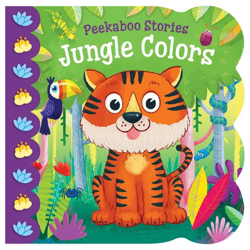 Peekaboo Stories: Jungle Colors - Board Book