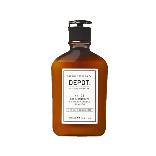Depot No. 102 Anti-Dandruff Shampoo - Sebum Control & Scalp Care for Flaky Scalp - 8.45 fl oz